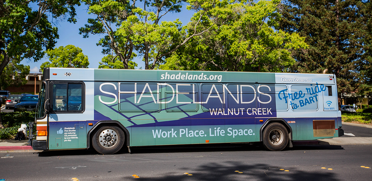 Shadelands bus in Shadelands