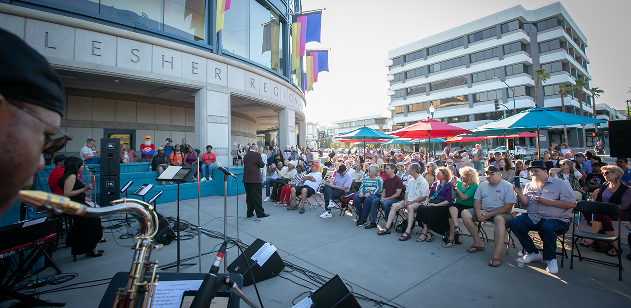 Muscial performance at Lesher Center