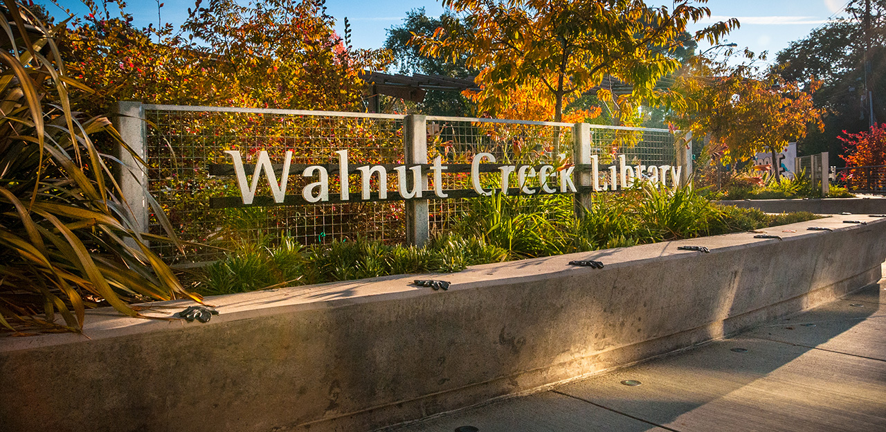 library sign